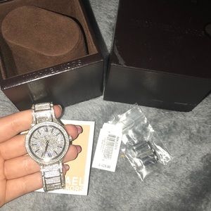 Michael Kors Pave Crystal Watch